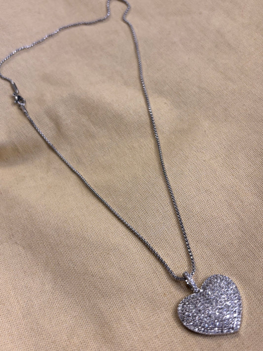 Heart Cz Necklace