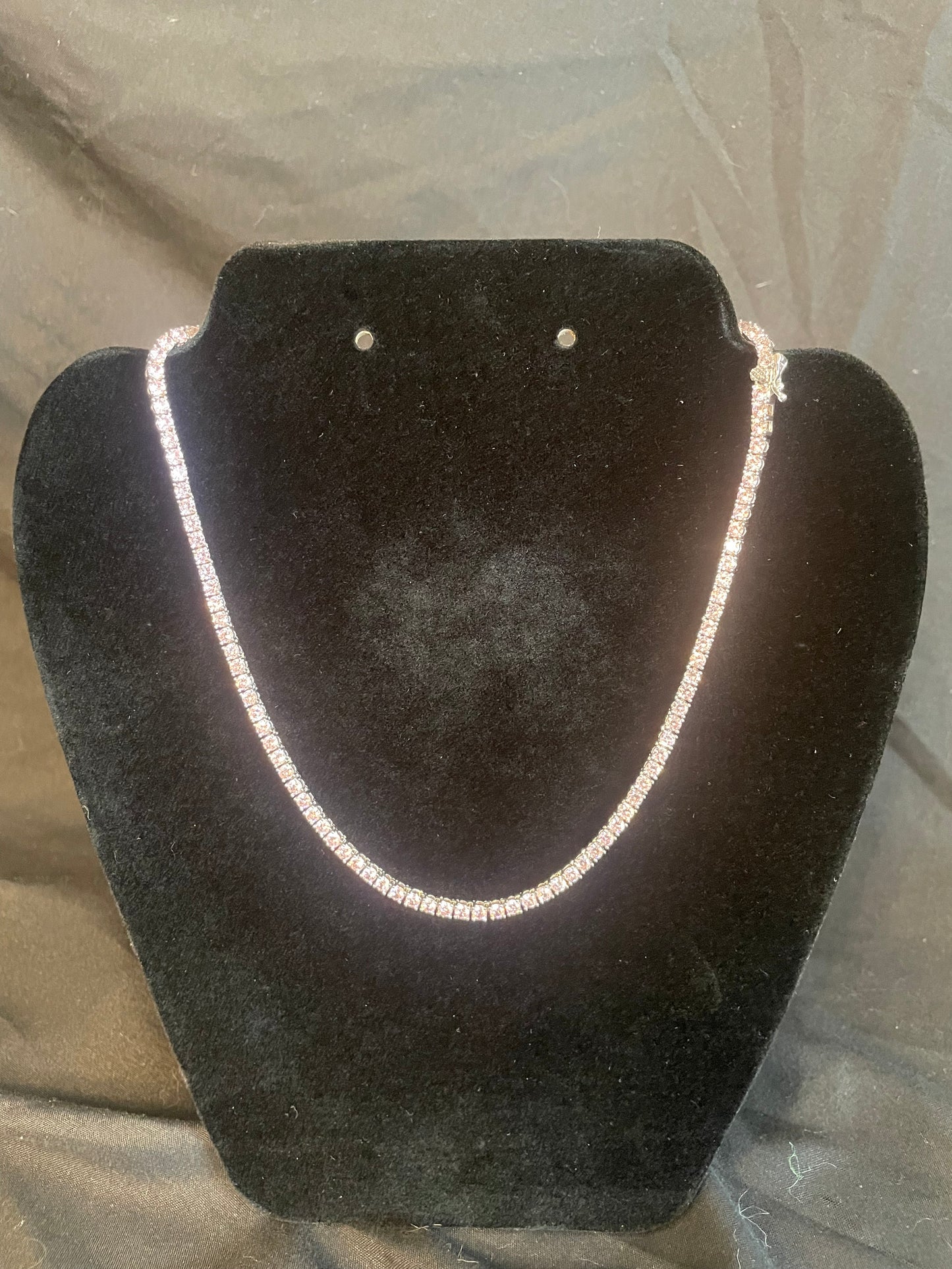 Wear Pink CZ Necklace